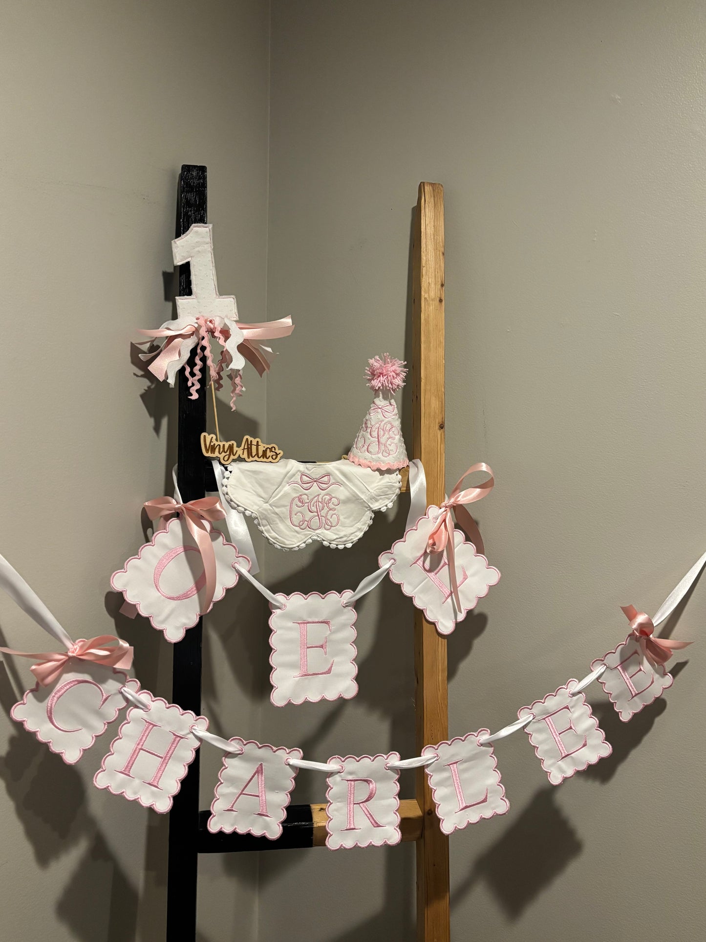 Custom Embroidered birthday sets