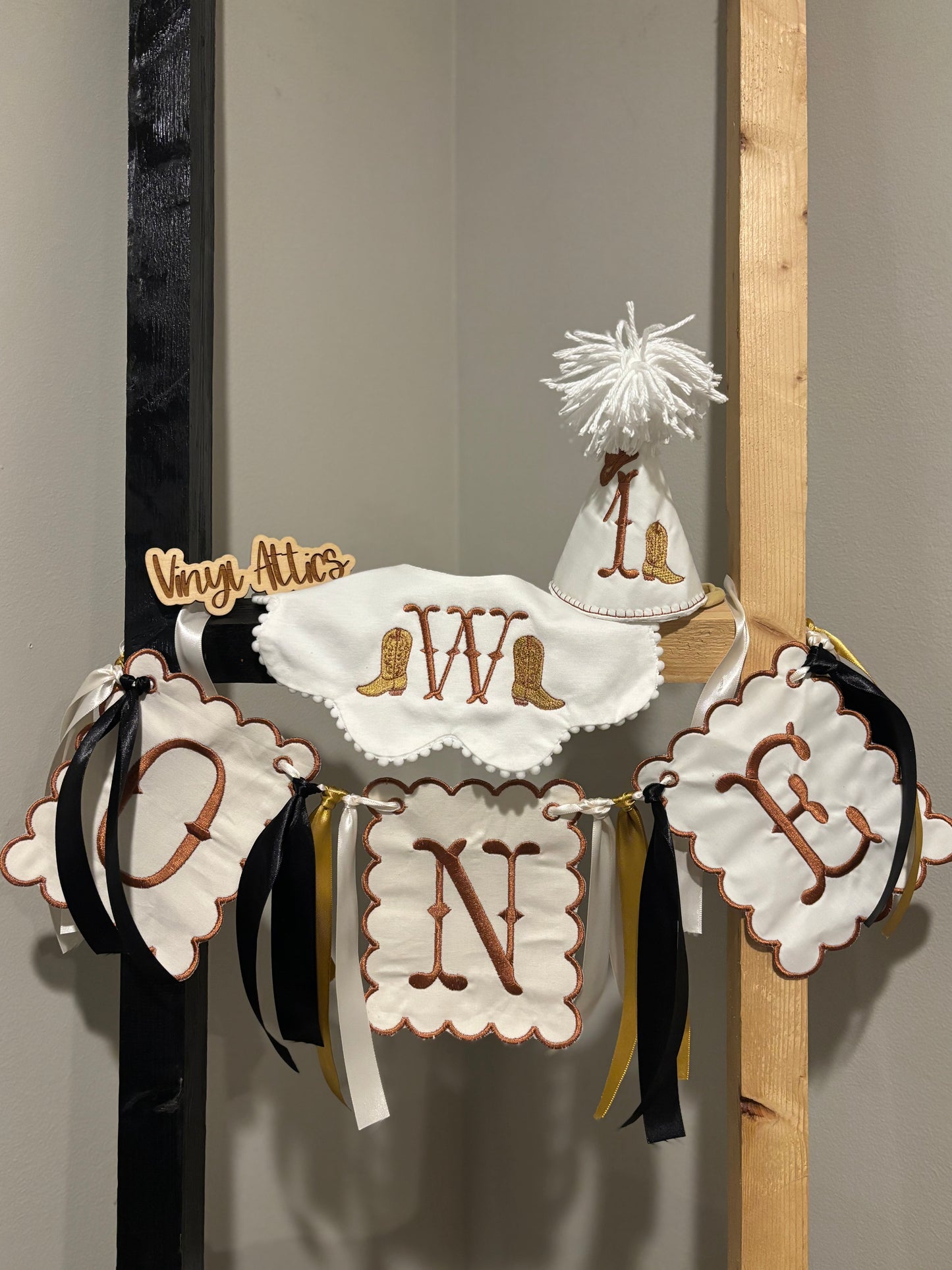 Custom Embroidered birthday sets