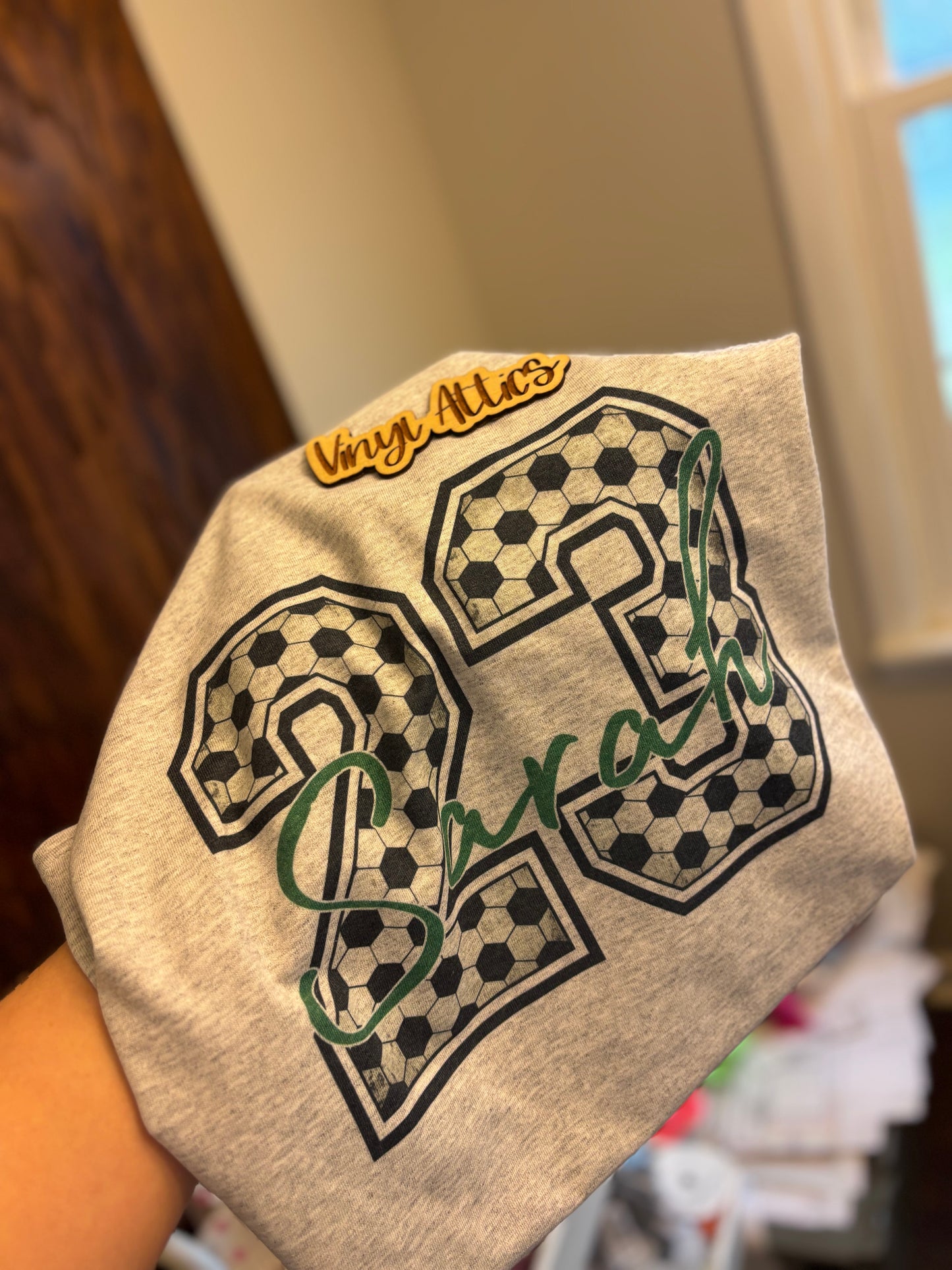Custom soccer tees