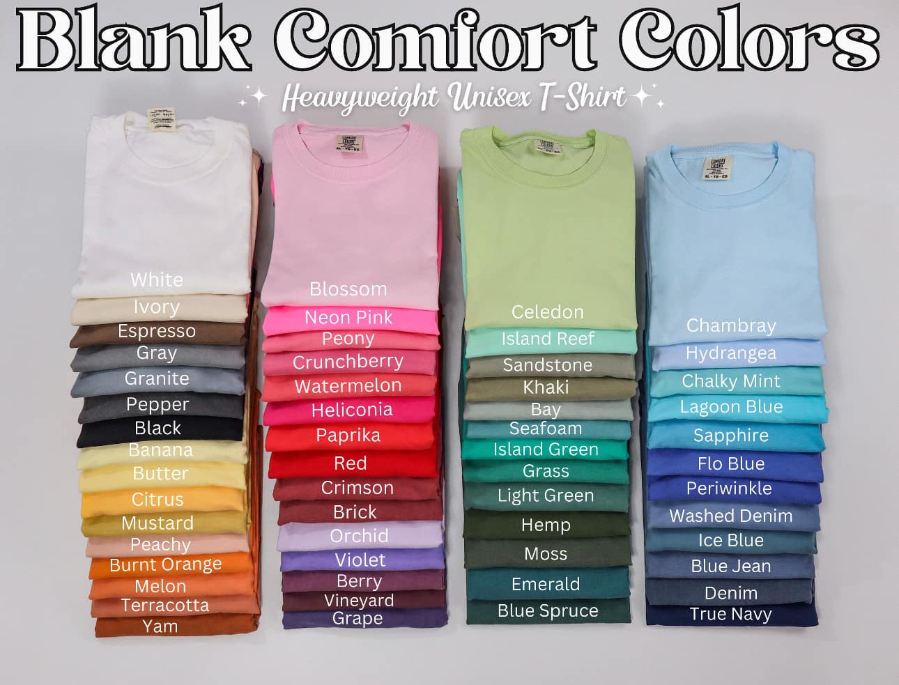 Monochromatic embroidered mama shirts