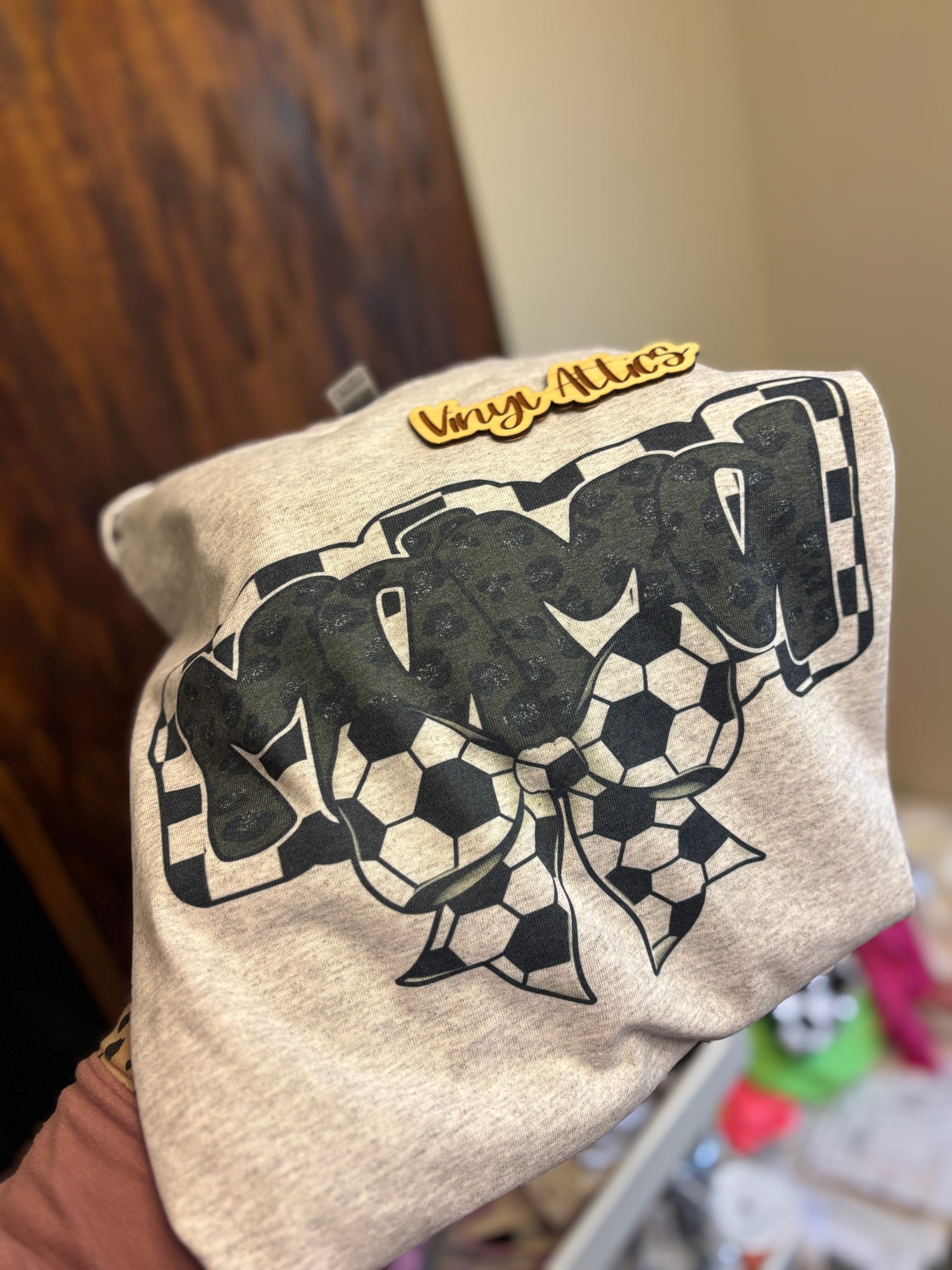 Sport mama bow tees