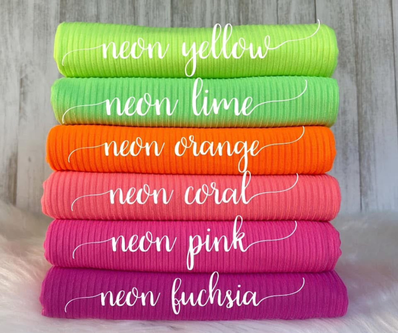Kids neon biker set