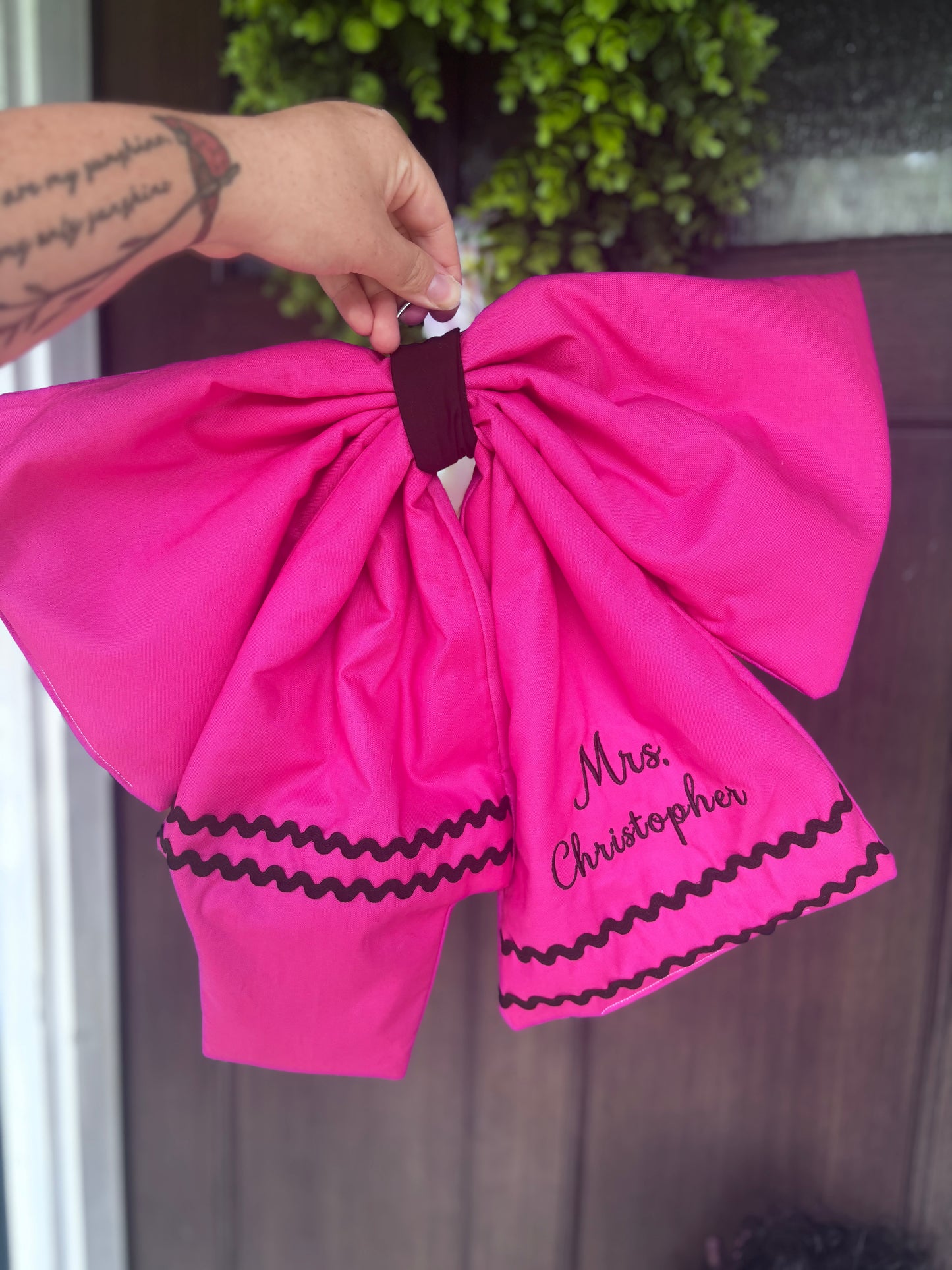 Crayon door hanger