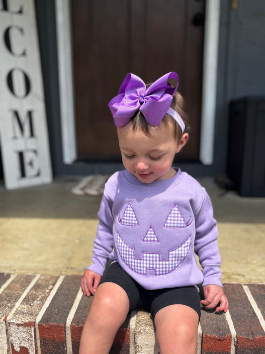 Kids pumpkin sweatshirt