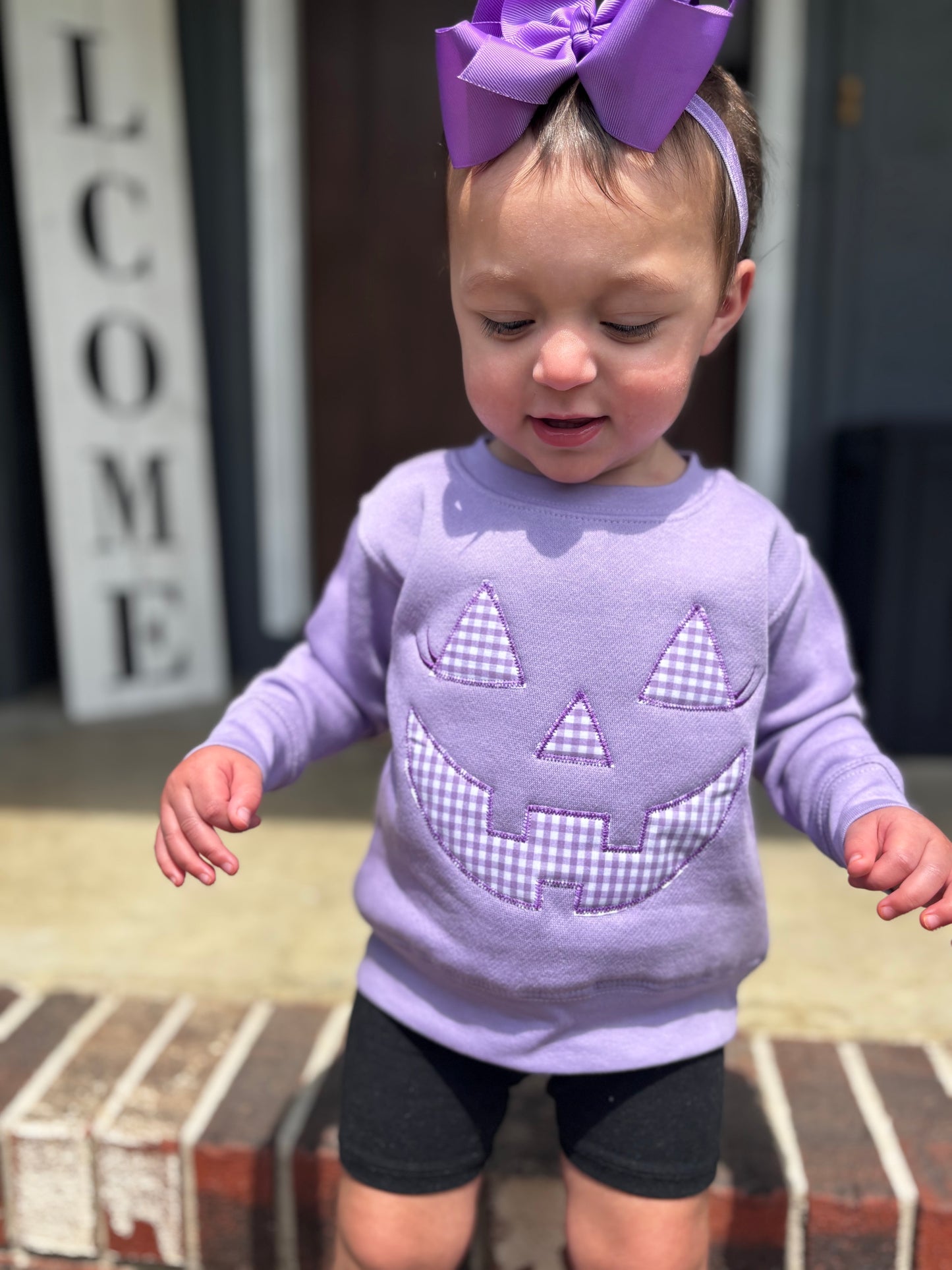Kids pumpkin sweatshirt