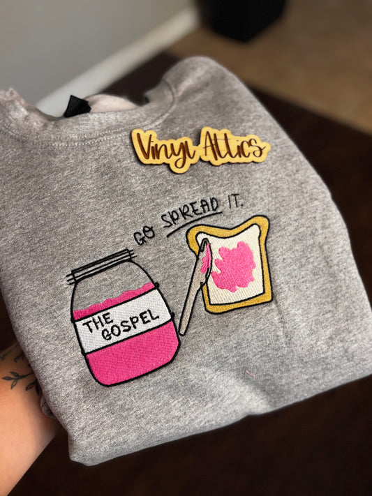 Go spread it sweatshirt