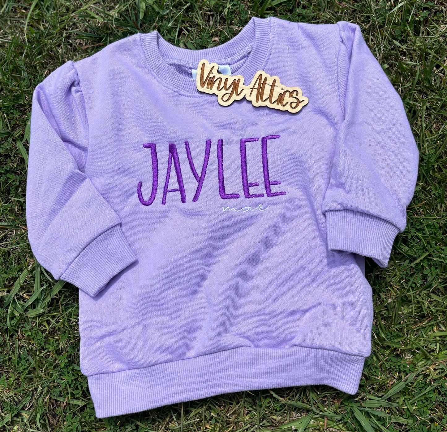 Custom name kids sweatshirt