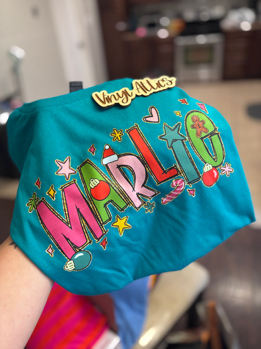 Custom Christmas name