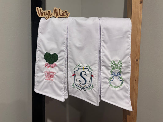 Wreath sashes