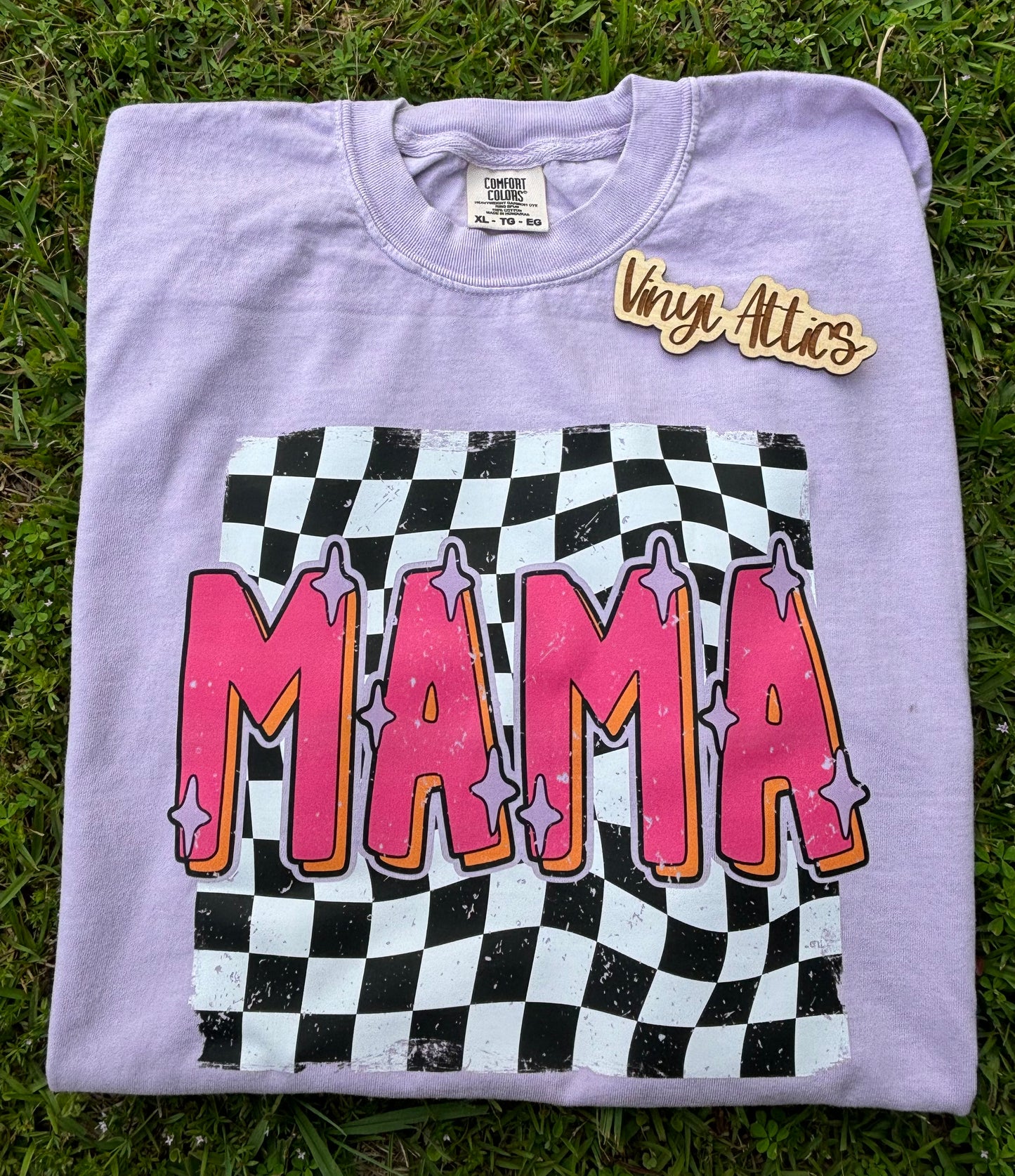 Sparkled mama tee