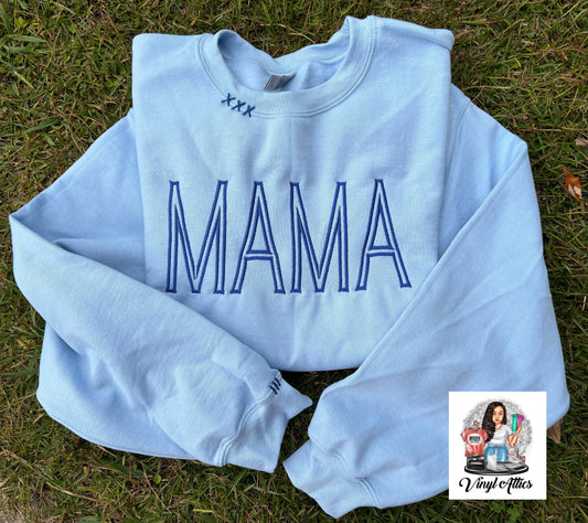 Mama embroidered sweatshirt