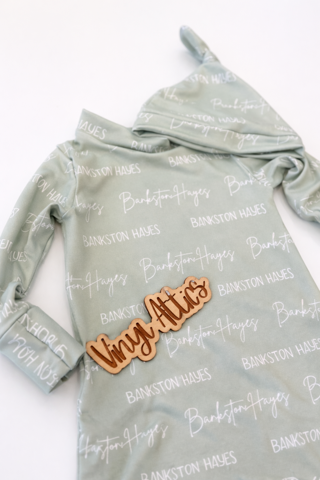Custom baby gown