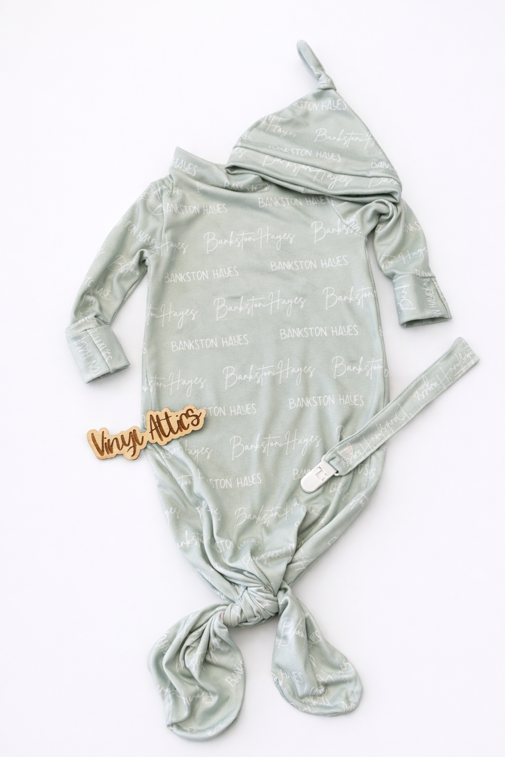 Custom baby gown